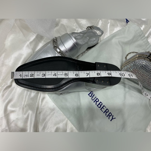 DRESSY BURBERRY sling back loafers🔥🔥 - Picture 10 of 16